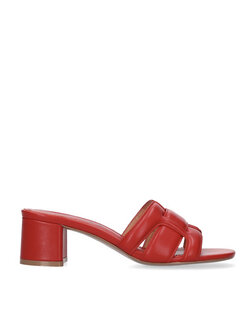BIBI LOU Bibi Lou Holly heeled sandal  leather RED