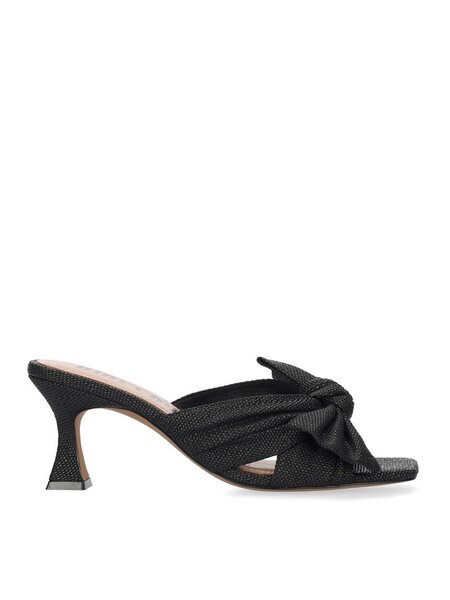 BIBI LOU Bibi Lou Karsie sandal with heel and bow BLACK
