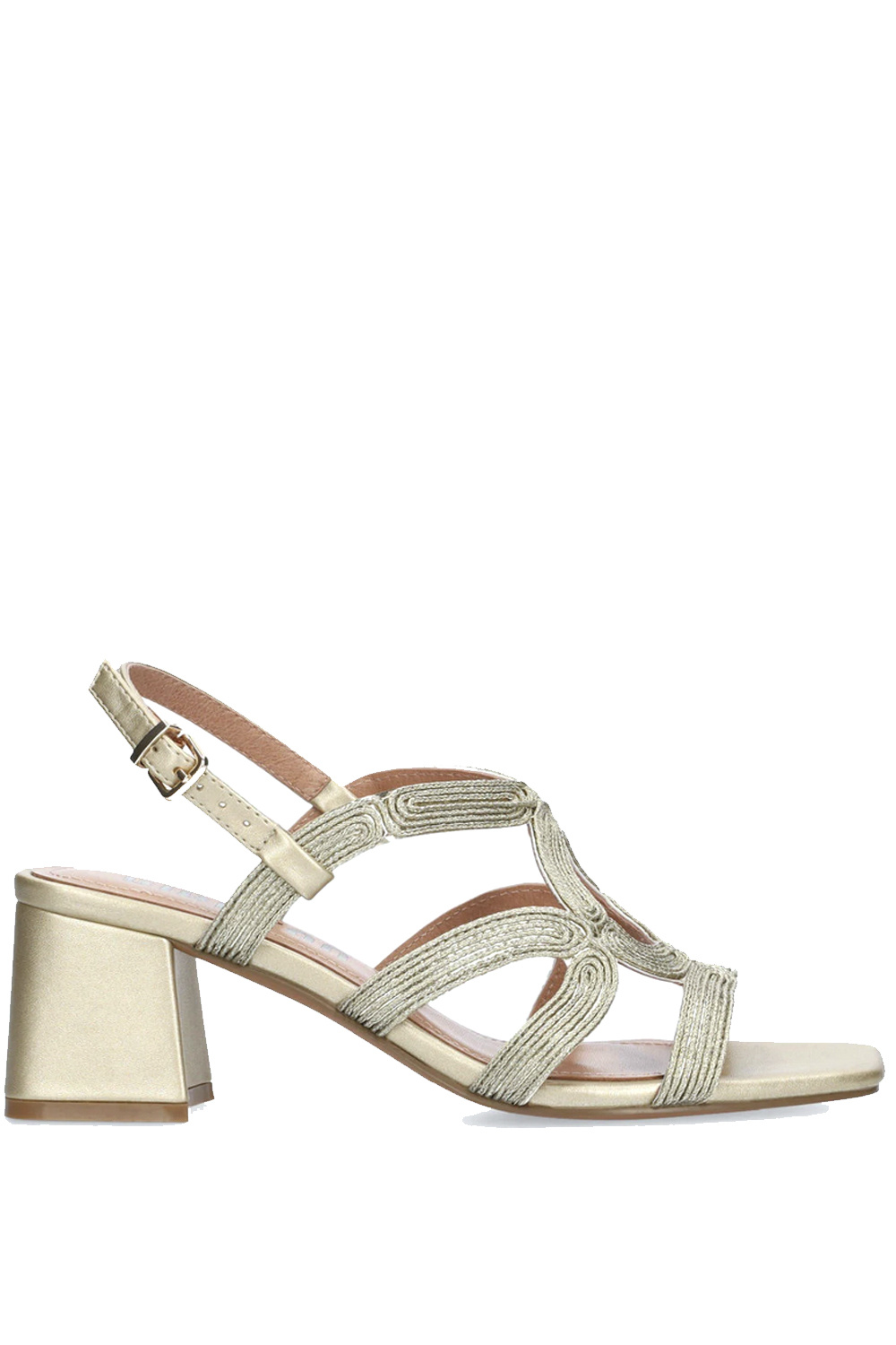 BIBI LOU Bibi Lou sandaal met hak GOUD