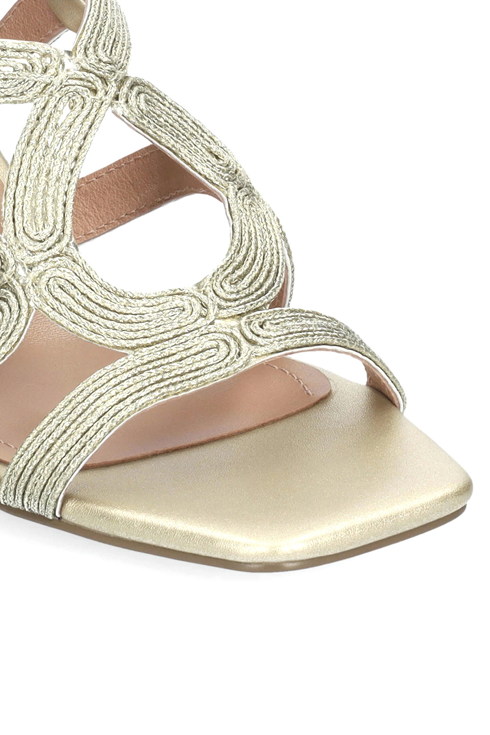 BIBI LOU Bibi Lou sandaal met hak GOUD