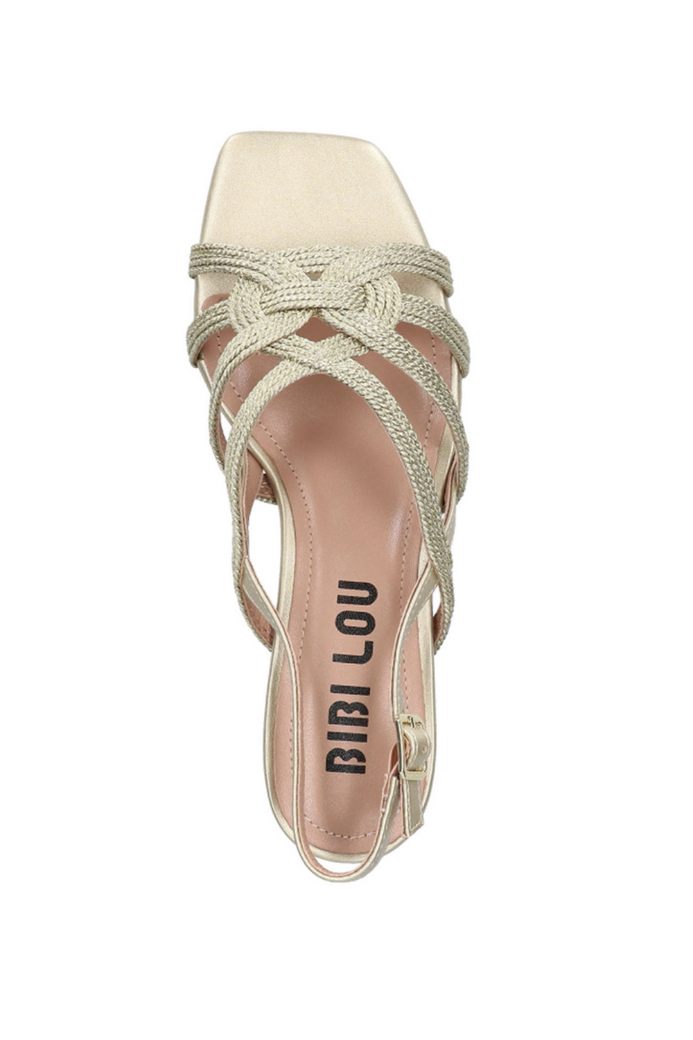 BIBI LOU Bibi Lou sandaal met hak GOUD
