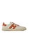 HOGAN Hogan flat sneaker with logo patch ORANGE / WHITE