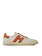 HOGAN Hogan platte sneaker met logo patch ORANJE / WIT