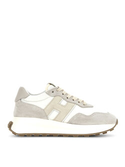 HOGAN Hogan H6410 Logo Sneaker WHITE / GRAY