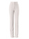 PATRIZIA PEPE Patrizia Pepe Pantalon rechte pijp met zilver logo op achterzijde cloud gray / GRIJS BEIGE