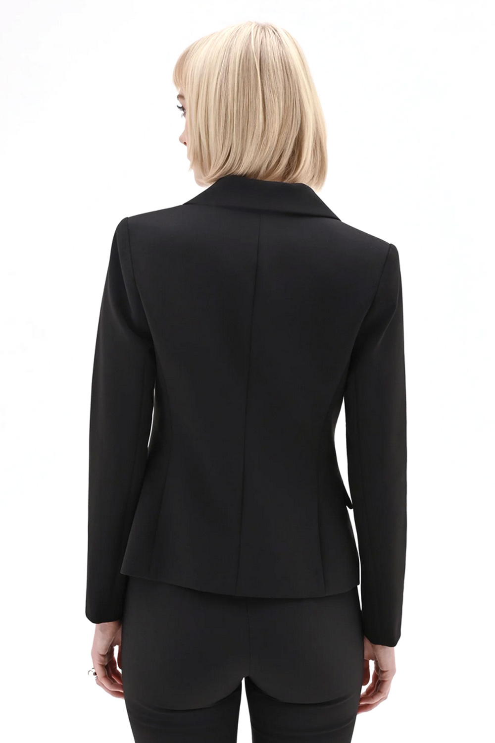 RINASCIMENTO Rinascimento colbert / blazer met gouden knopen ZWART