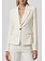 Fracomina Tailored blazer jacket with button BUTTER