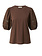 TWINSET Twinset shirt met pof mouwen BRUIN