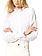 TWINSET Twinset blouse met kanten kraag WIT