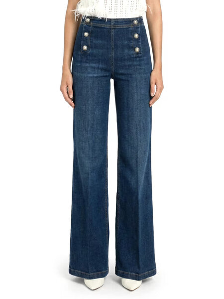 TWINSET Twinset flared jeans BLUE