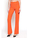 PATRIZIA PEPE Patrizia pepe Flared pantalon met zakken op voorzijde deep orange / ORANJE