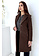 RINASCIMENTO Rinascimento Mid-length teddy coat BROWN