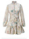Dreamcatcher Dream Catcher geknoopt jurk met bloemen detail BLOEMEN PRINT / BEIGE