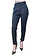 TWINSET Twinset Straight-leg pants in black with logo at waist BLACK