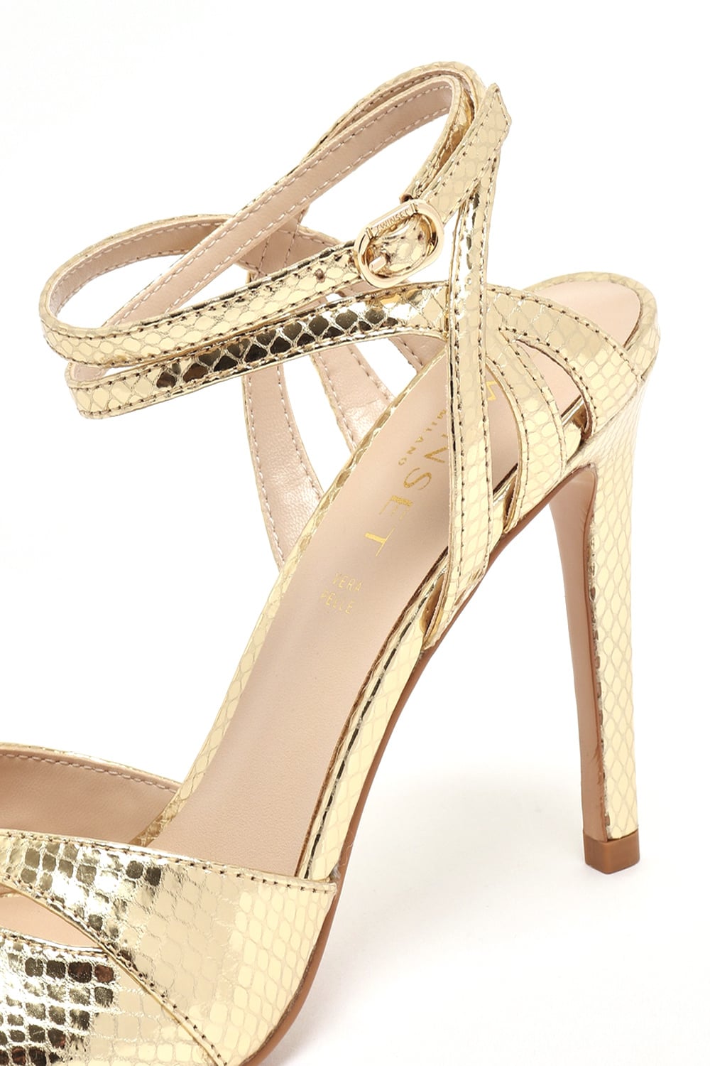 TWINSET Twinset sandaaltjes GOUD