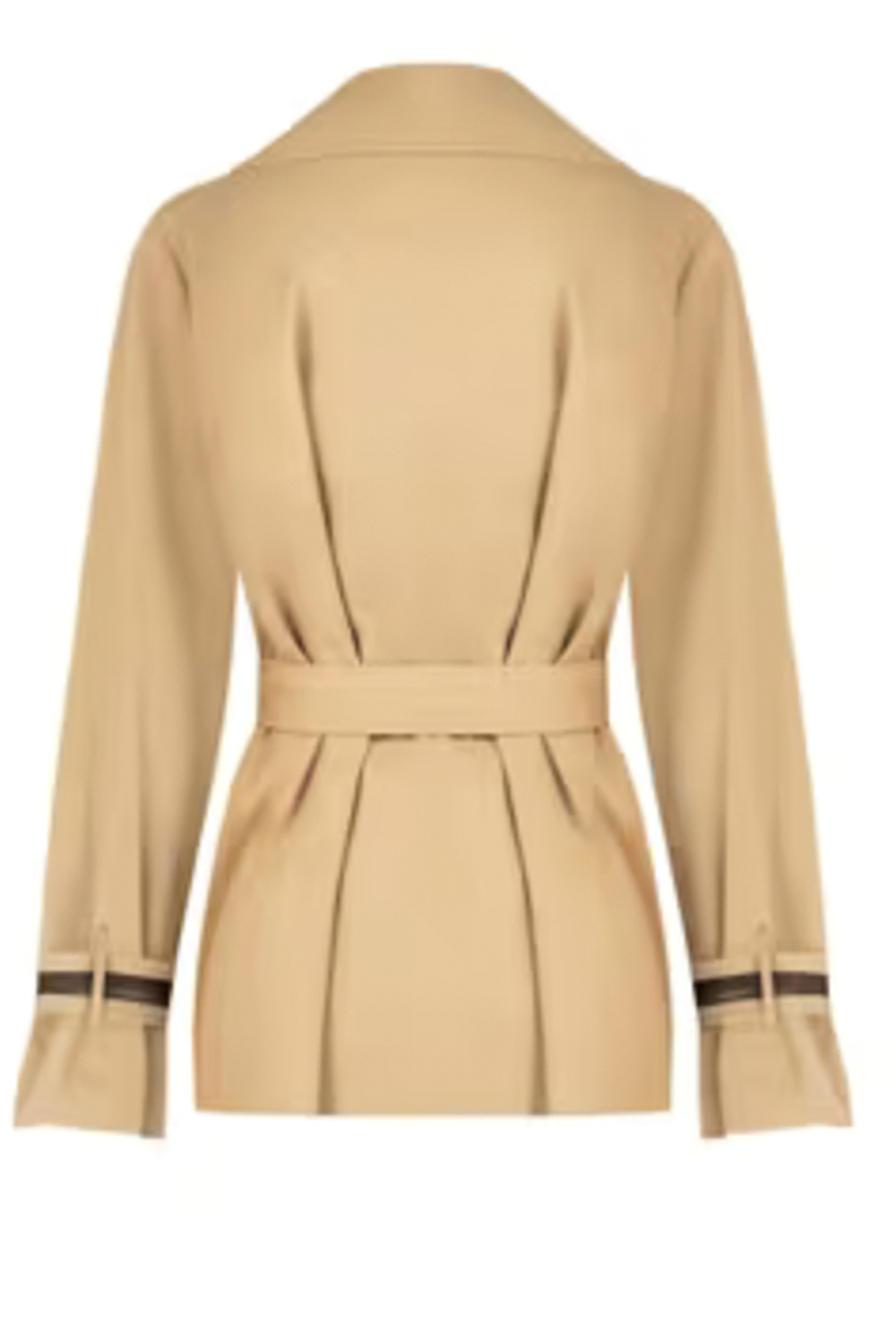 RINASCIMENTO Rinascimento korte trenchcoat met taille BEIGE
