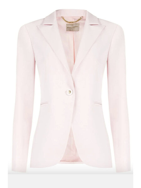 RINASCIMENTO Rinascimento Blazer jas met knoop LICHT ROZE