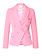 RINASCIMENTO Rinascimento blazer with gold button details PINK