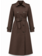 DRESSCODE SELECTION Dresscode Selection trenchcoat / jas chocolade BRUIN