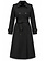 DRESSCODE SELECTION Dresscode Selection trenchcoat / jas chocolade ZWART