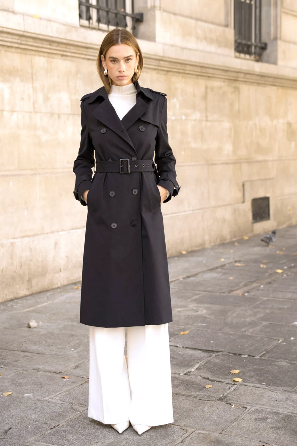 DRESSCODE SELECTION Dresscode Selection trenchcoat / jas chocolade ZWART