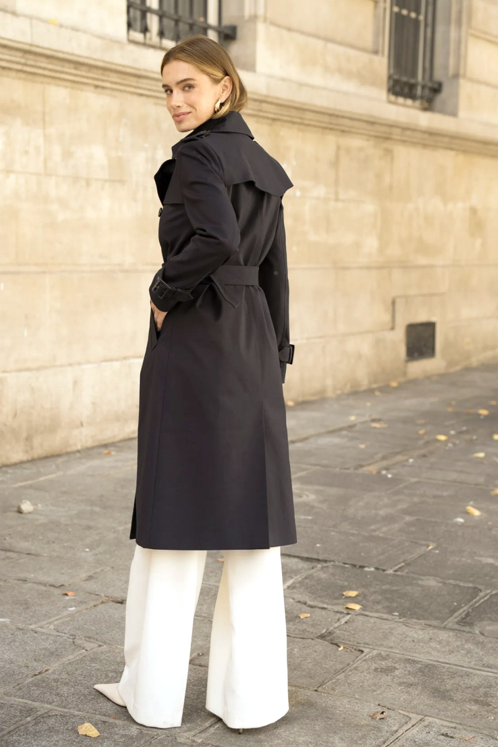 DRESSCODE SELECTION Dresscode Selection trenchcoat / jas chocolade ZWART
