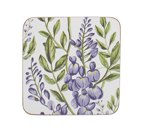 Zisensa, private collection Unieke woonaccessoires Onderzetter blauw regen set 6 stuks
