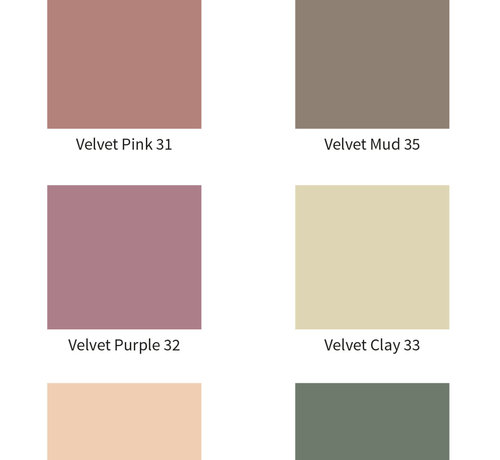 Amazona Krijtverf & Kleurwas Krijtverf Velvet Clay 33