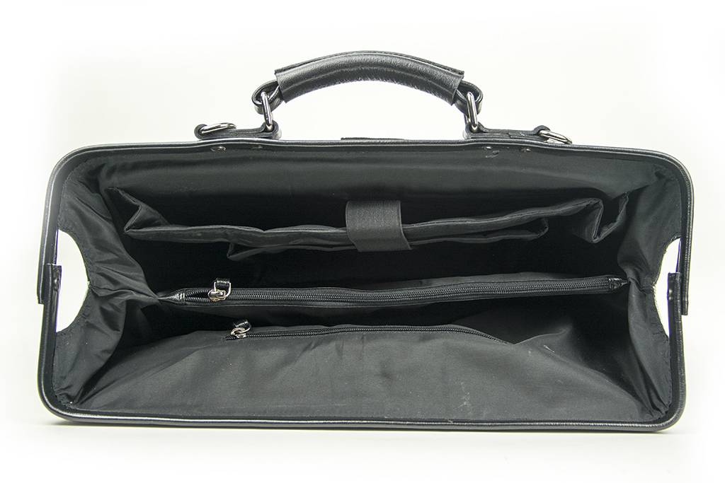 Kimber - Buchmachertasche aus italienischem Leder