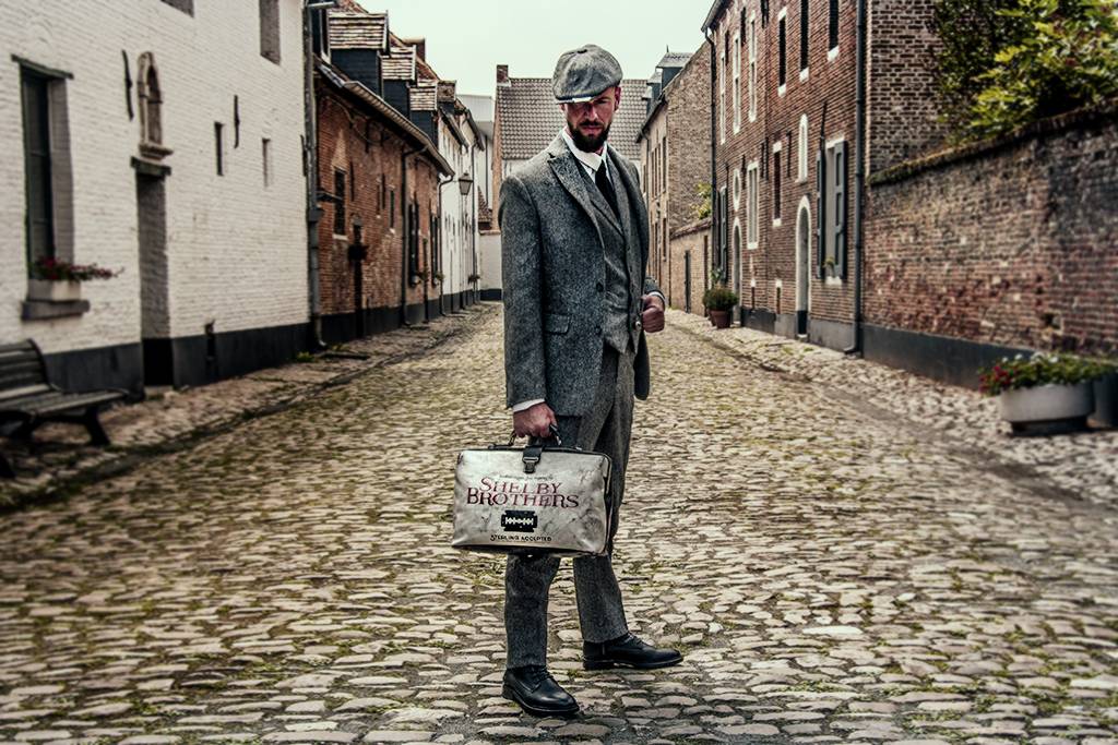 Kimber - Italiaanse Lederen Doctors-bookietas | Peaky Blinders