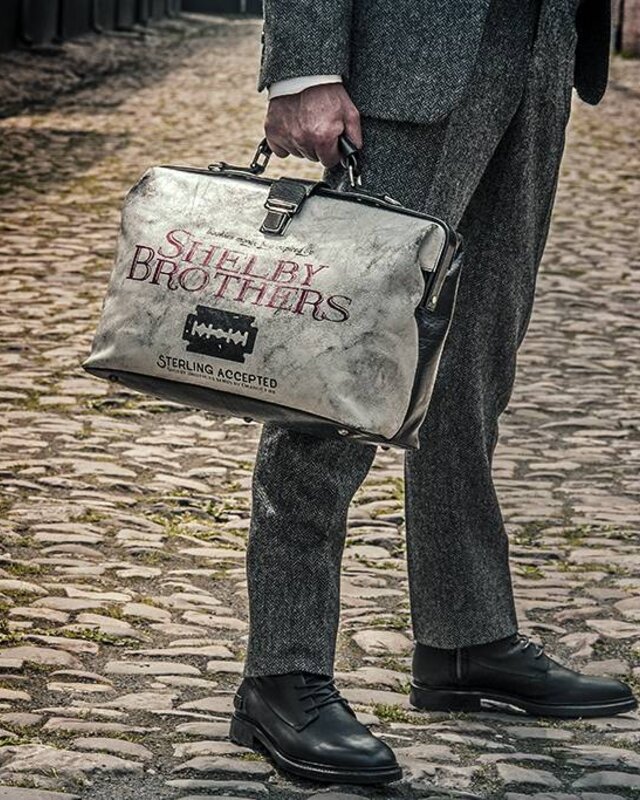 Kimber - Sac Bookie Médecins en Cuir Italien