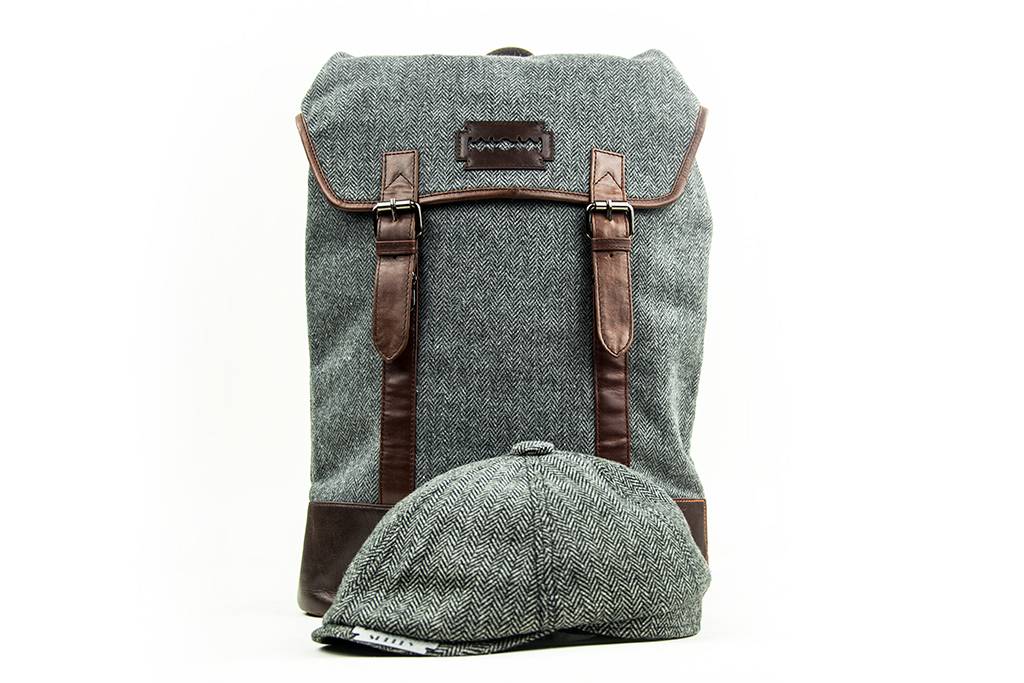 harris tweed rucksack