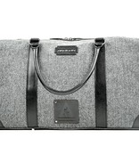 Small Heath - Sac de voyage en tweed gris