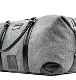 Small Heath - Sac de voyage en tweed gris