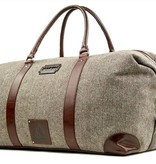 Birmingham - Bolsa de lona de tweed - Marrón