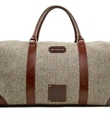 Birmingham - Bolsa de lona de tweed - Marrón
