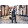Small Heath - Tweed weekender tas grijs