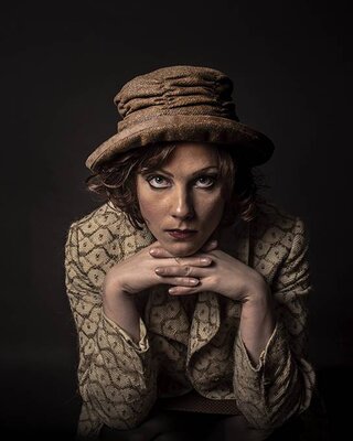 Audrey bruin tweed