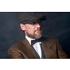 Leather bow tie  Arthur dark-brown