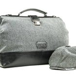 The Gypsy - Bolsa de lona de tweed - Gris/Negro