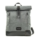 Jeramiah - Sac à dos en tweed - Gris/Noir