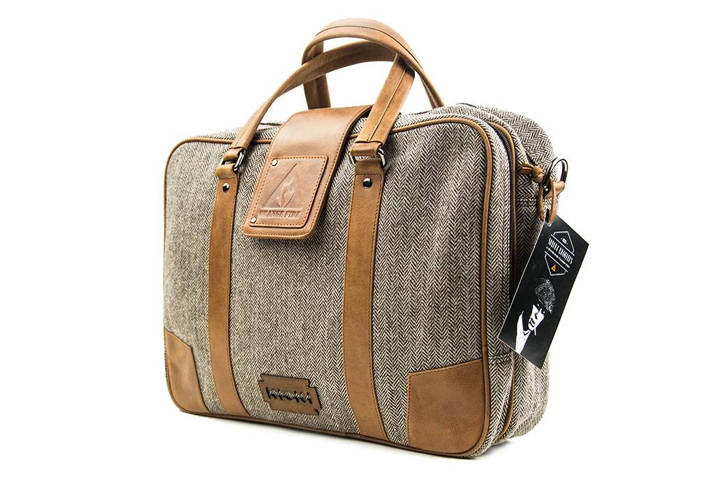 harris tweed laptop bags