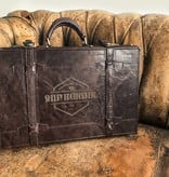 Shelby Briefcase - Italian Leather Brandy