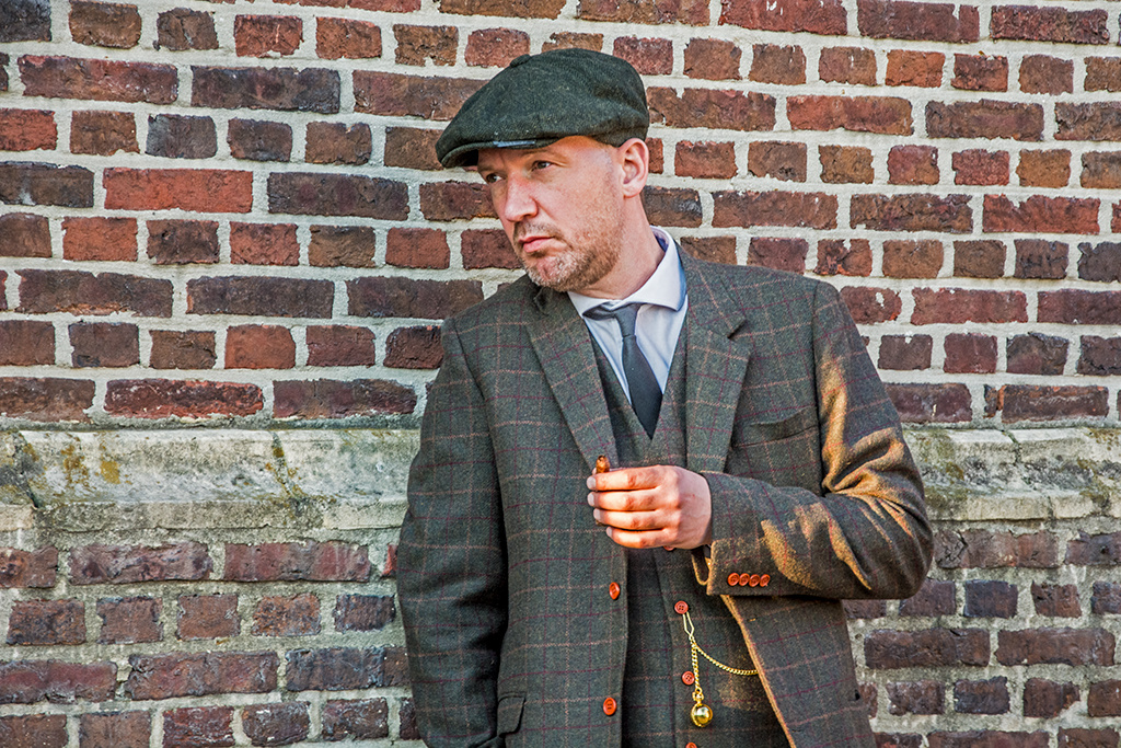 Maatpak Voor Heren | 3-delig Pak | Donkergroen Tattersall | Aberama Gold | Peaky Blinders | Peaky Blinders