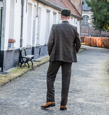 3-piece tweed suit Dark Green Tattersall