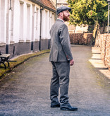 Men's tailored suit | 3-piece suit | grey twill | Arthur Shelby | peaky blinders