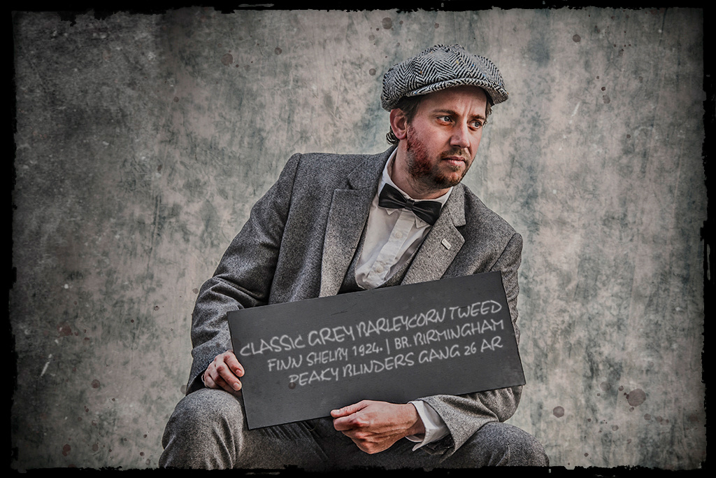 Maatpak Voor Heren | 3-delig Pak | Grijs Barleycorn | Finn Shelby | Peaky Blinders | Peaky Blinders