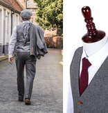 3-teiliger Tweed-Anzug Classic Grau Barleycorn