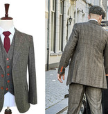 3-piece tweed suit Country Estate Herringbone Green