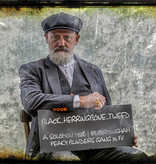 Traje sastre hombre | Traje 3 piezas | Espiga negro | Alfie Solomons | Peaky Blinders